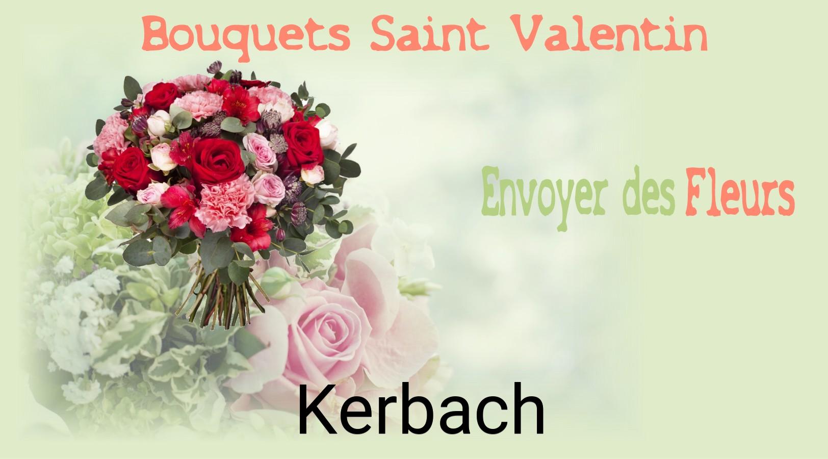 Roses de Saint-Valentin livrées à Kerbach